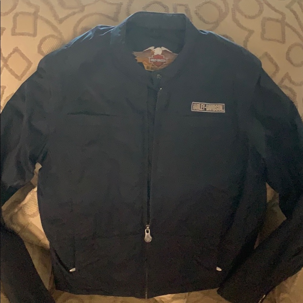 Black Harley Davidson jacket